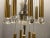 Gaetano Sciolari Mid-Century Chrome and Brass Sphere Chandelier from Sciolari For Sale - Image 4 of 11