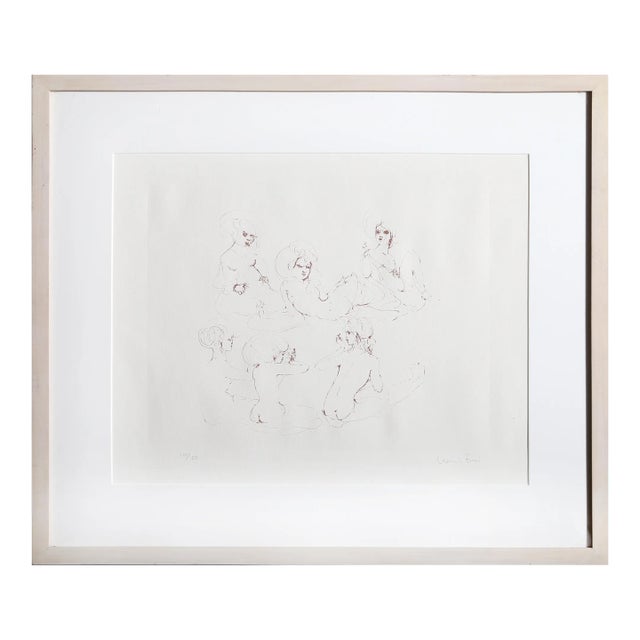 Six Nudes by Leonor Fini For Sale