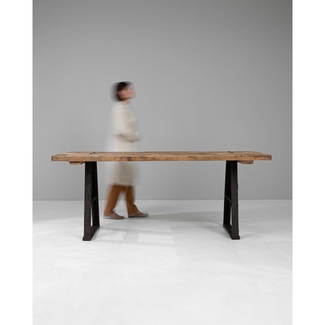 Early 20th Century French Industrial Table For Sale - Image 17 of 18