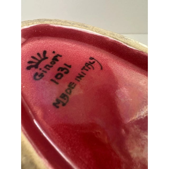 Mid 20th Century Gio Ponti Richard Ginori Italian Pottery Art Deco 1031 Bowl Rare Male Figure For Sale - Image 10 of 11
