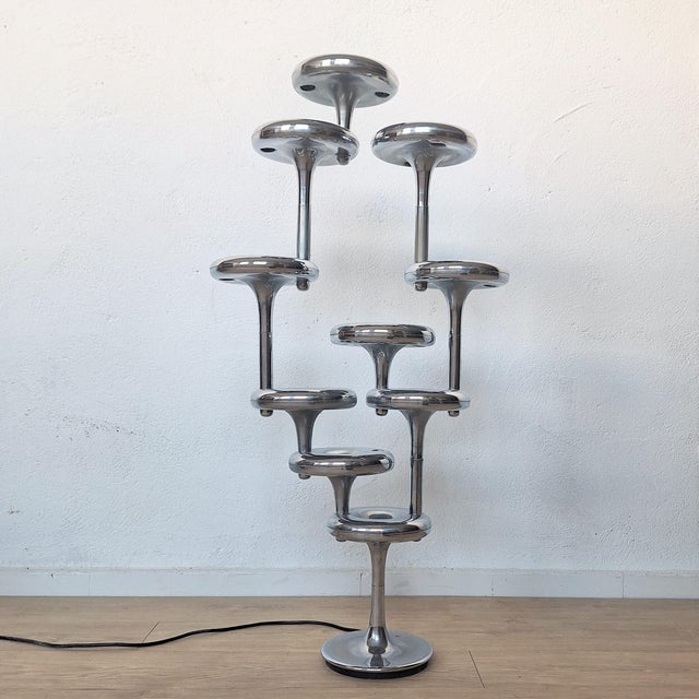 Space Age System 2000 Floor Lamp by Fritz Nagel, 1960s For Sale - Image 6 of 7