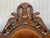 Louis XVI Style Spanish Pair of Carved Walnut Armchairs, 1900s For Sale - Image 10 of 18