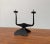 Mid-Century Brutalist Wrought Iron Candle Holder by David Palombo, 1960s For Sale - Image 15 of 18