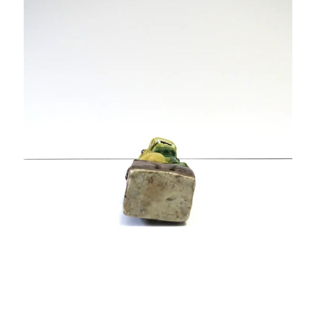 Foo Lion Dog Sculpture Decorative Object, Circa 1930s For Sale - Image 10 of 10