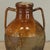 Chestnut Antique Italian Glazed Terracotta Olive Oil Jar With Spout For Sale - Image 8 of 18