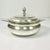 Sheffield Silver Co. Mid-Century Hollywood Regency English Traditional Covered Silverplate Casserole With Glass Insert For Sale - Image 4 of 11
