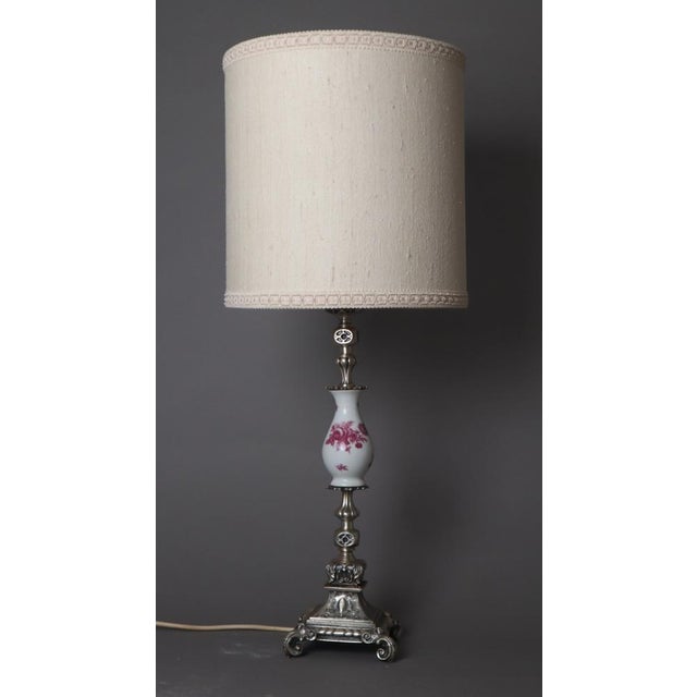 Romantic Baroque Table Lamp 1960s For Sale - Image 14 of 14