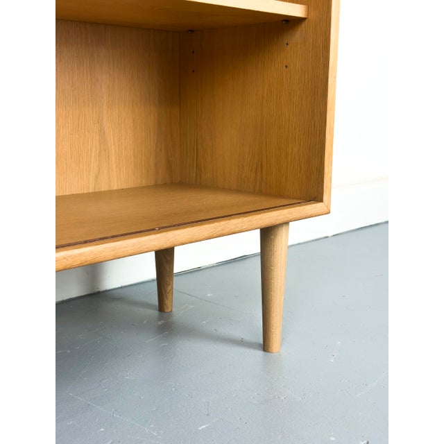 Mid-Century Modern Oak Sideboard with One Sliding Door from WK Möbel, 1960s For Sale - Image 3 of 18