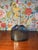 Kosta Boda art glass vase with bold sculptural form and vibrant hand-crafted detailing. Minor wear consistent with age; a...
