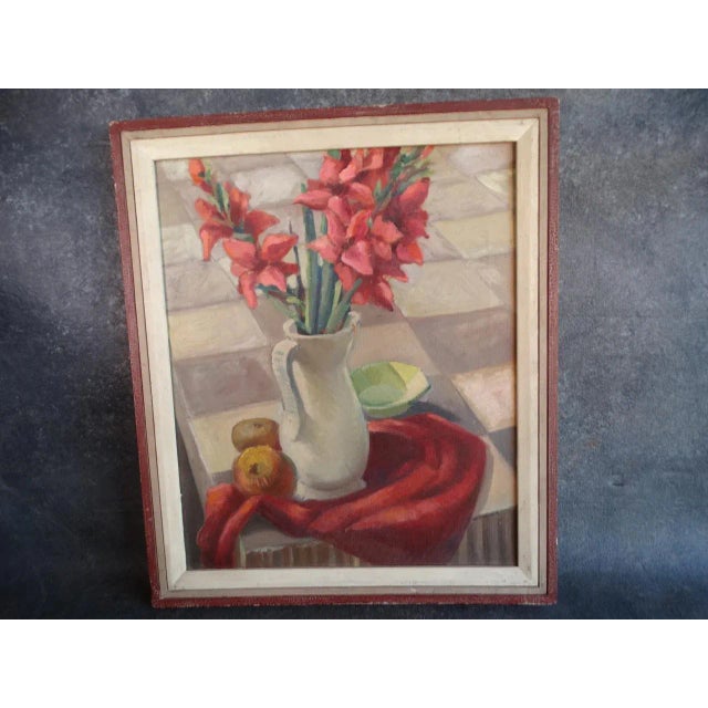 A strong emphasis on volumes gives what might have been a conventional still life some real heft. Really strong work. The...