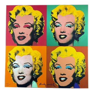 1986 Carnegie Museum of Art After Andy Warhol "Marilyn Monroe" Lithograph