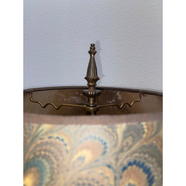 Brass 1990s John-RIchard Brass Candelstick Lamp For Sale - Image 8 of 13