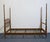 Brown Ethan Allen Heirloom Nutmeg Maple Colonial Early American Style Twin Size Four Poster Bed 10-5631 For Sale - Image 8 of 12