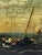 Victorian British Naval Marine Oil Painting HMS Bombay on Fire Off Montevideo 1864 After Beechey For Sale - Image 9 of 18