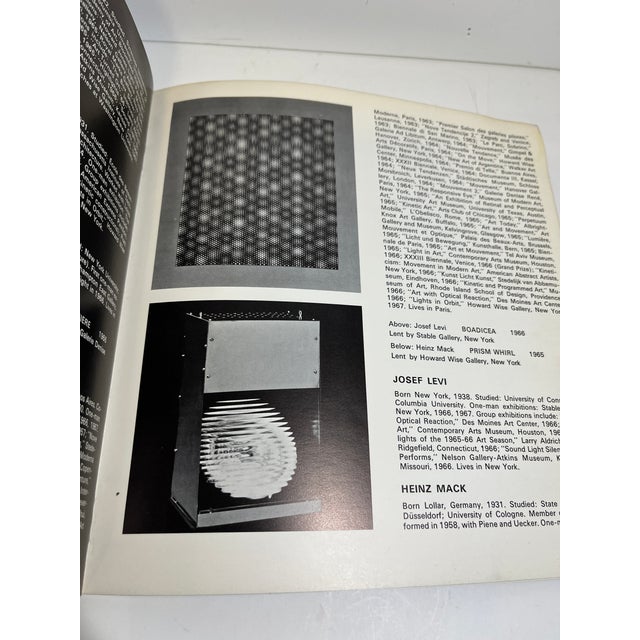 Paper 1967 Light Motion Space Book For Sale - Image 7 of 15