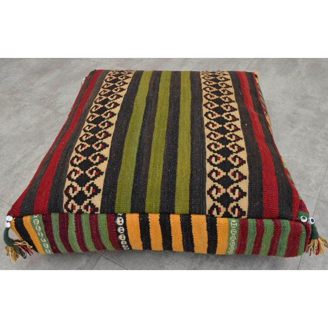 Turkish Handmade Floor Cushion Cover - 30? X 30? Chairish