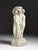 White Concrete Column the Three Graces Garden Statue For Sale - Image 8 of 16