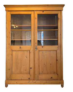 Antique Farmhouse Display Cabinet