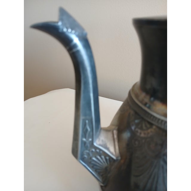 Late 19th Century Webster Silver Plate Coffee/Tea Service With Horse Finials - 7 pcs For Sale - Image 9 of 18