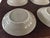 Vintage Restoration Hardware Chinese Porcelain Grand-Rimmed Pasta Bowls Set of 6 For Sale - Image 12 of 16