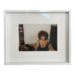 Nan Goldin - Self-Portrait in Blue Dress, New York City, 1985 (Signed) 7” X 5” Print