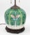 Chinese Pair of Chinese Cabbage Leaf Motif Famille Rose Porcelain Jars Mounted as Table Lamps For Sale - Image 3 of 9