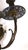 Metal Antique Art Nouveau Empire Bronze Wall Lamps from Unbekannt, 1920s, Set of 2 For Sale - Image 7 of 11