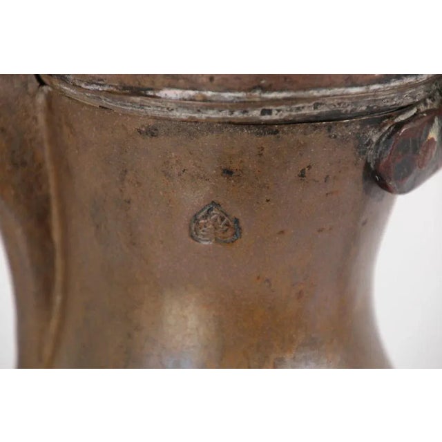 Islamic Middle Eastern Antique Dallah Arabic Coffee Pot For Sale - Image 3 of 12