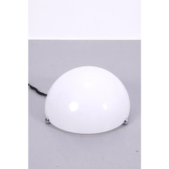 White Vintage Italian Floor Lamp For Sale - Image 8 of 8