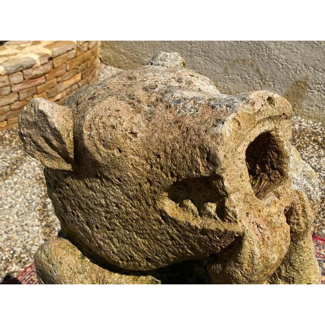 Antique French Stone Gargoyle For Sale - Image 4 of 15