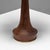 1960s Teak and Brass Table Lamp with Wavy Shade, Denmark, 1960s For Sale - Image 5 of 6