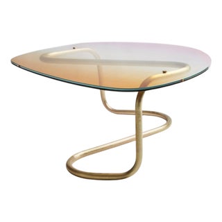 Ellipse Aquarelle Coffee Table by Jennifer Midoz For Sale