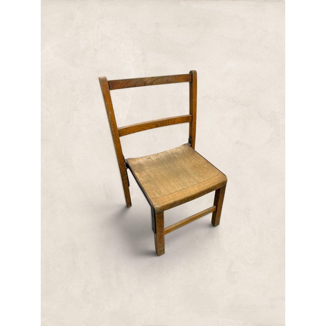 Antique English Pine Children's Chairs, Set of Four For Sale - Image 18 of 18