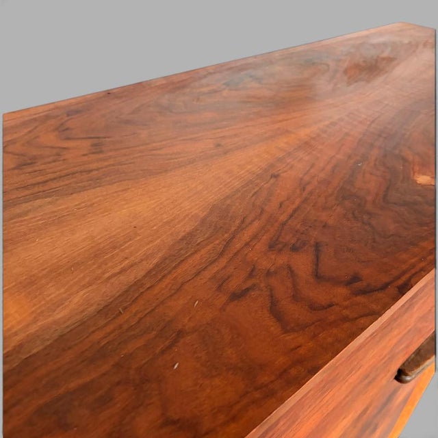 Art Deco Walnut Sideboard with Bakelite Handles, 1930s For Sale - Image 11 of 12