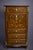 Purple 19th Century Secretary Desk in Marquetry of Fine Woods For Sale - Image 8 of 8