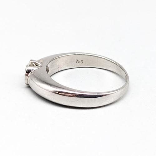 Ring, Gold, 18K, 5.45g, Size: 16.75mm, Mint condition, Contains engraving. This piece has an attribution mark, I am sure...