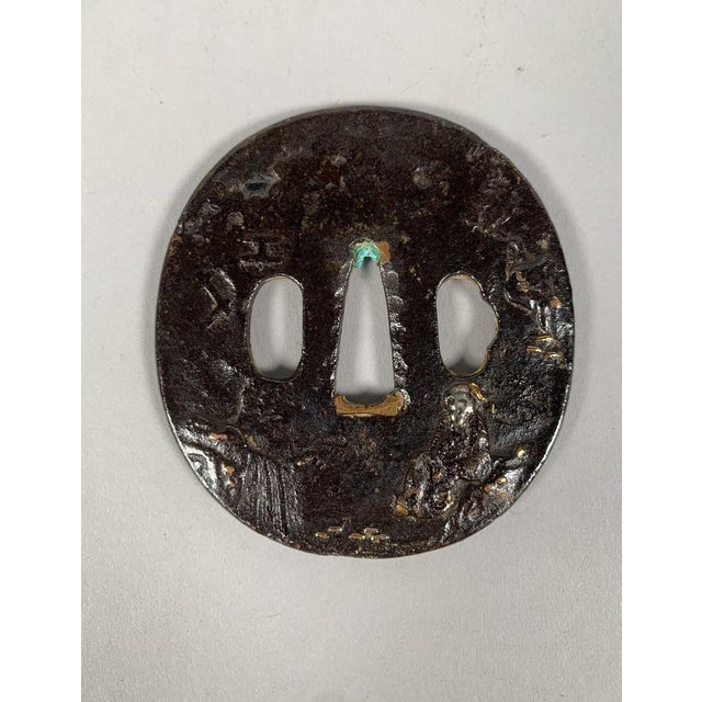 Tsuba Maru-gata Edo period (1603-1868) Japan 18th Century For Sale