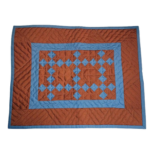 Amish Postage Stamp Chain Doll Quilt