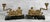 - Original Mid 20th Century French Neoclassical Figural Mantle Candlestick Holders - Matching Pair Shows a Man w/ Lyre and...