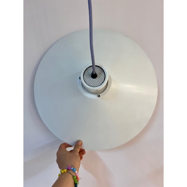 Peter Hvidt Trapez Slatted Lamp by Christian Hvidt for Nordisk Solar For Sale - Image 4 of 10