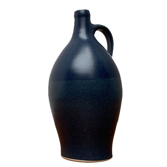 Vintage German Ceramic Jug by Pino Horst Pint for Satemin Pottery For Sale