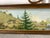 Metal French Decorative Wrought Iron Hanging Sign With a Modern Painting, 19th Century For Sale - Image 7 of 10
