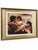 Traditional Mother and Children Figurative Print in Ornate Gold-Tone Frame For Sale In Las Vegas - Image 6 of 10