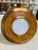 Vintage Round Brass & Burl Wood Picture Frame For Sale In Los Angeles - Image 6 of 6