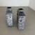 Pottery Fat Lava Cubic Vases in Black-White from Jopeko, Germany, 1970s, Set of 2 For Sale - Image 15 of 18