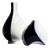 Modernist Porcelain Vases by Trude Petri and Konrad Quillmann for KPM Berlin, 1960s, Set of 2 For Sale