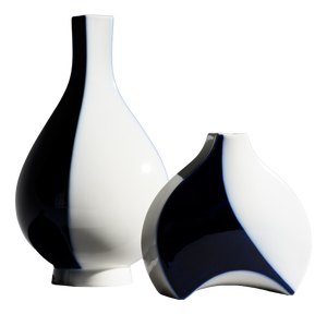 Modernist Porcelain Vases by Trude Petri and Konrad Quillmann for KPM Berlin, 1960s, Set of 2