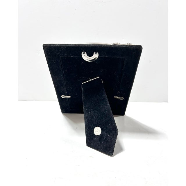 Hollywood Regency Seahorse Picture Frame – Godinger Silverplate Coastal Seashell Frame, Palm Beach Nautical Decor For Sale - Image 9 of 9