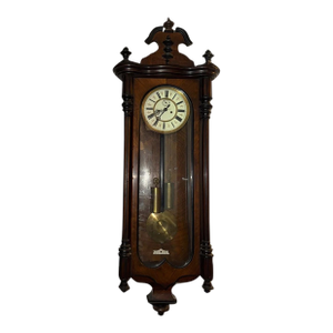 19th Century 2 Weight Vienna Regulator Wall Clock