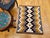 American Vintage Navajo Rug, Eye Dazzler Pattern, Wool & Cotton, Native American Wall Art, 3x4 For Sale - Image 3 of 12